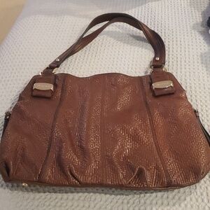 B. Makowsky Leather Bag A220356 (#22)